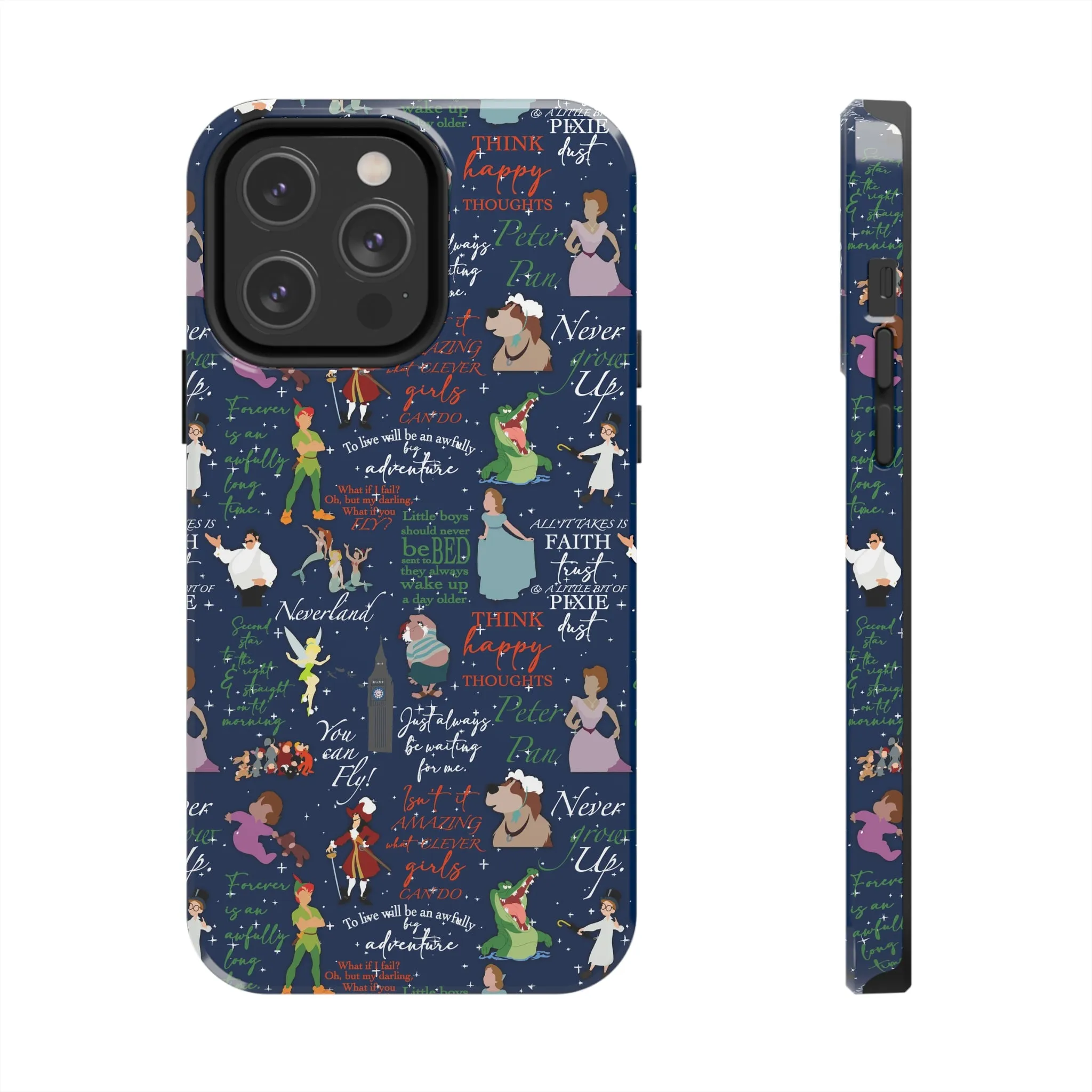 Pan Neverland Inspired Phone Case Gift Inspired Fan Art Iphone