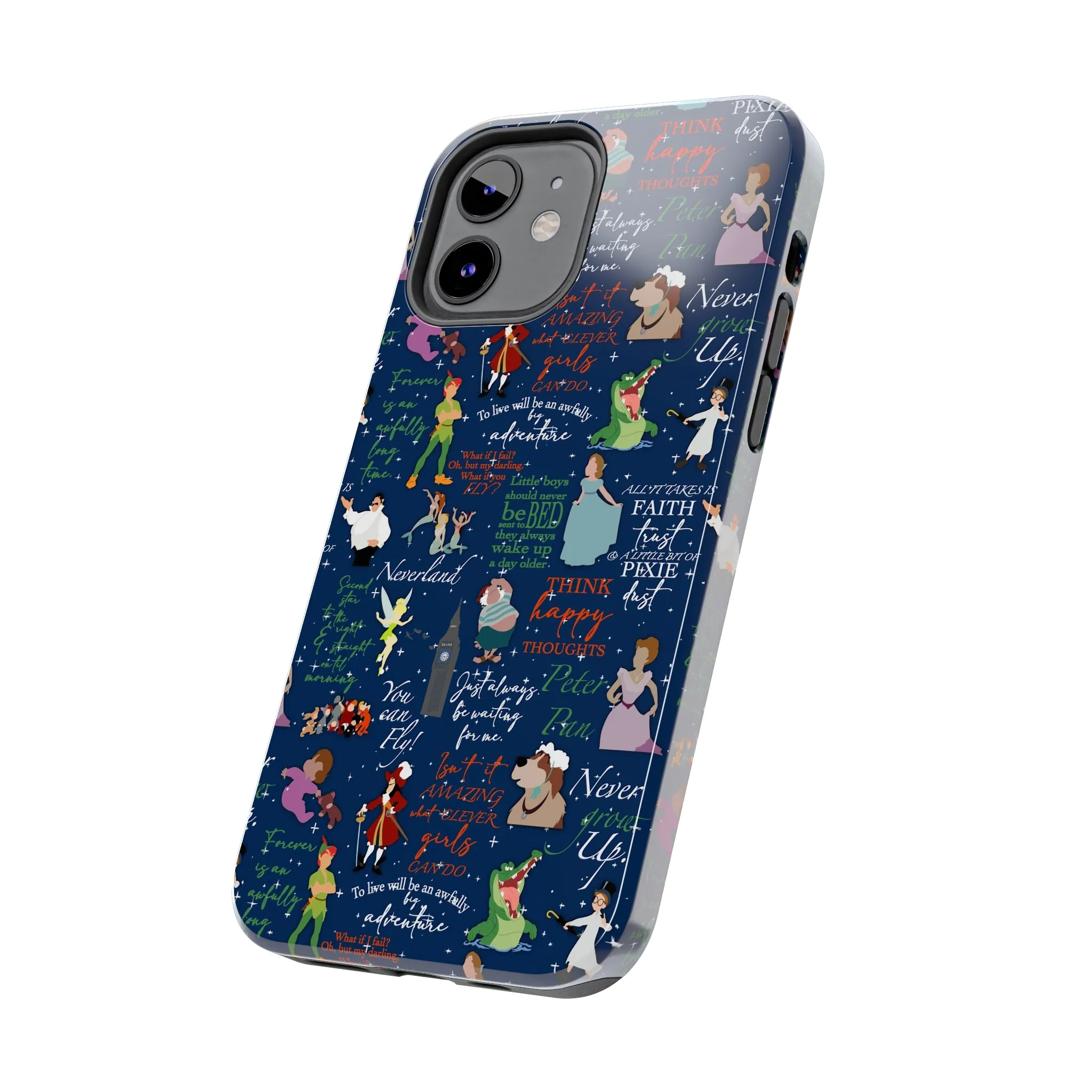 Pan Neverland Inspired Phone Case Gift Inspired Fan Art Iphone