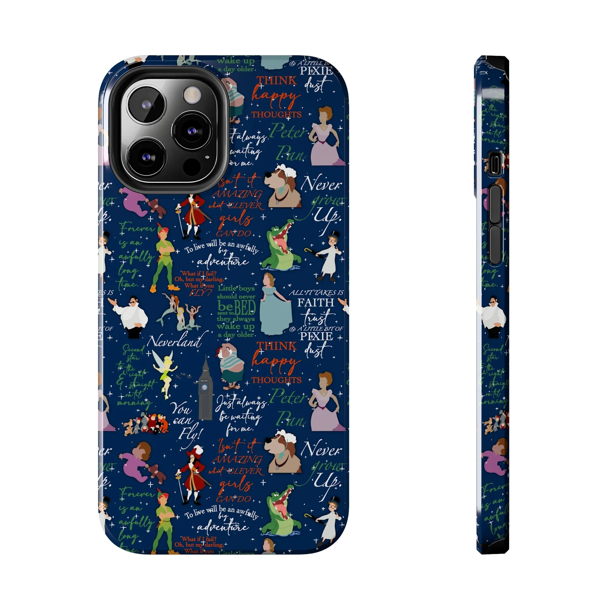 Pan Neverland Inspired Phone Case Gift Inspired Fan Art Iphone