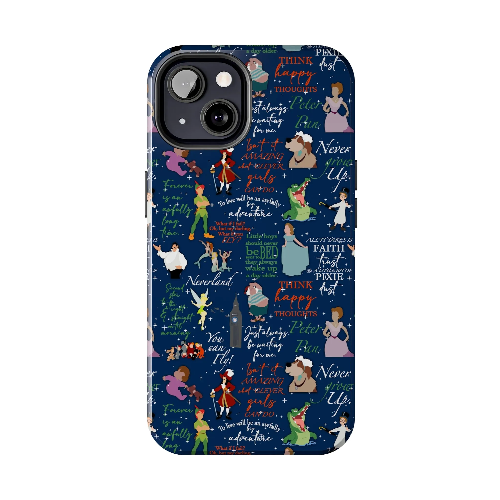 Pan Neverland Inspired Phone Case Gift Inspired Fan Art Iphone