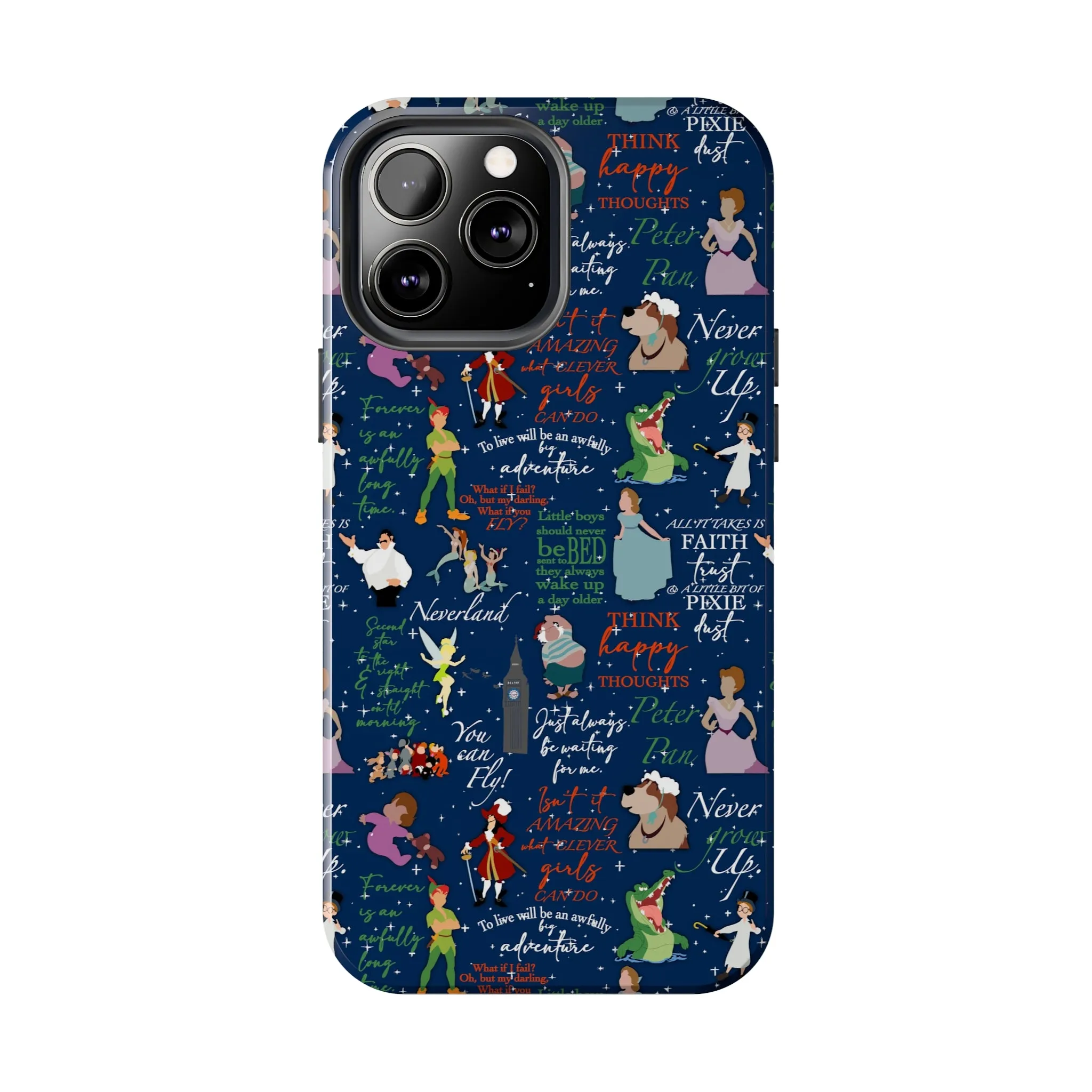 Pan Neverland Inspired Phone Case Gift Inspired Fan Art Iphone