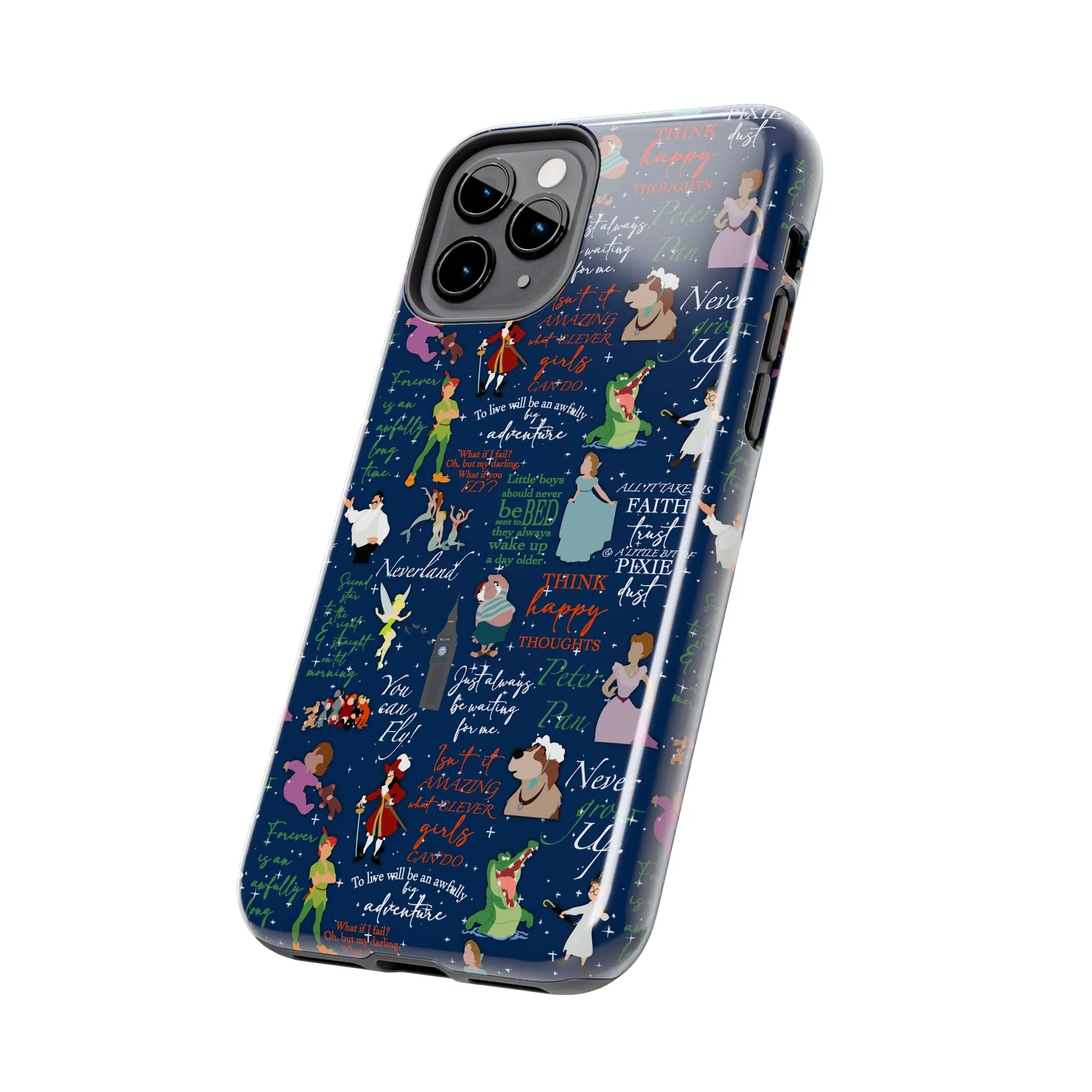 Pan Neverland Inspired Phone Case Gift Inspired Fan Art Iphone