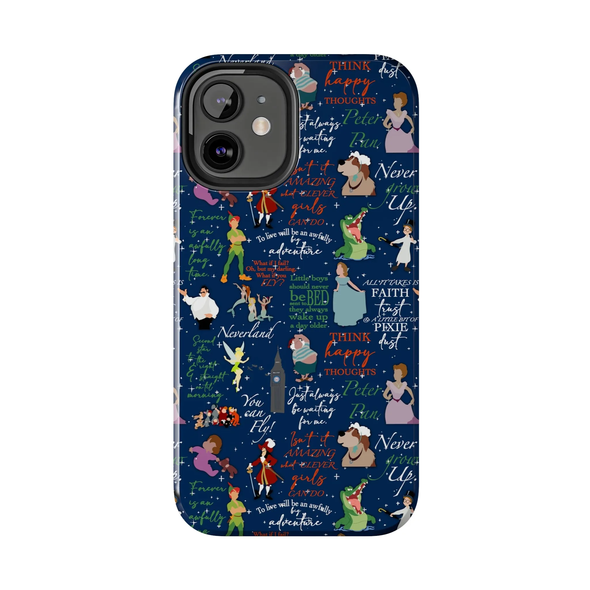 Pan Neverland Inspired Phone Case Gift Inspired Fan Art Iphone