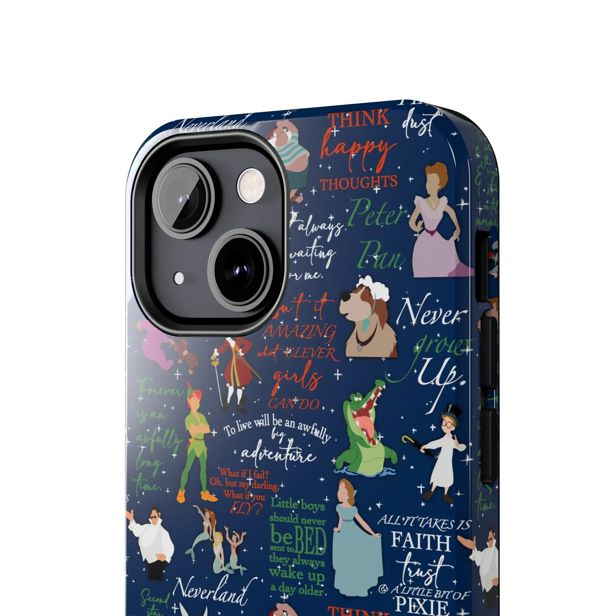 Pan Neverland Inspired Phone Case Gift Inspired Fan Art Iphone