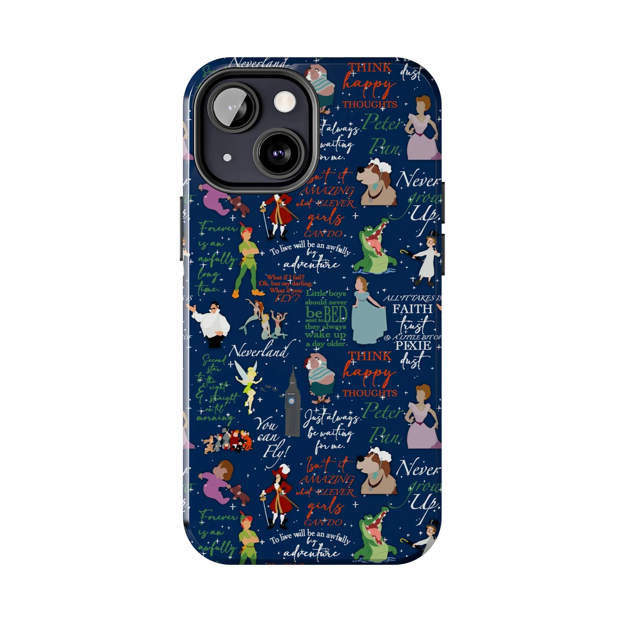 Pan Neverland Inspired Phone Case Gift Inspired Fan Art Iphone