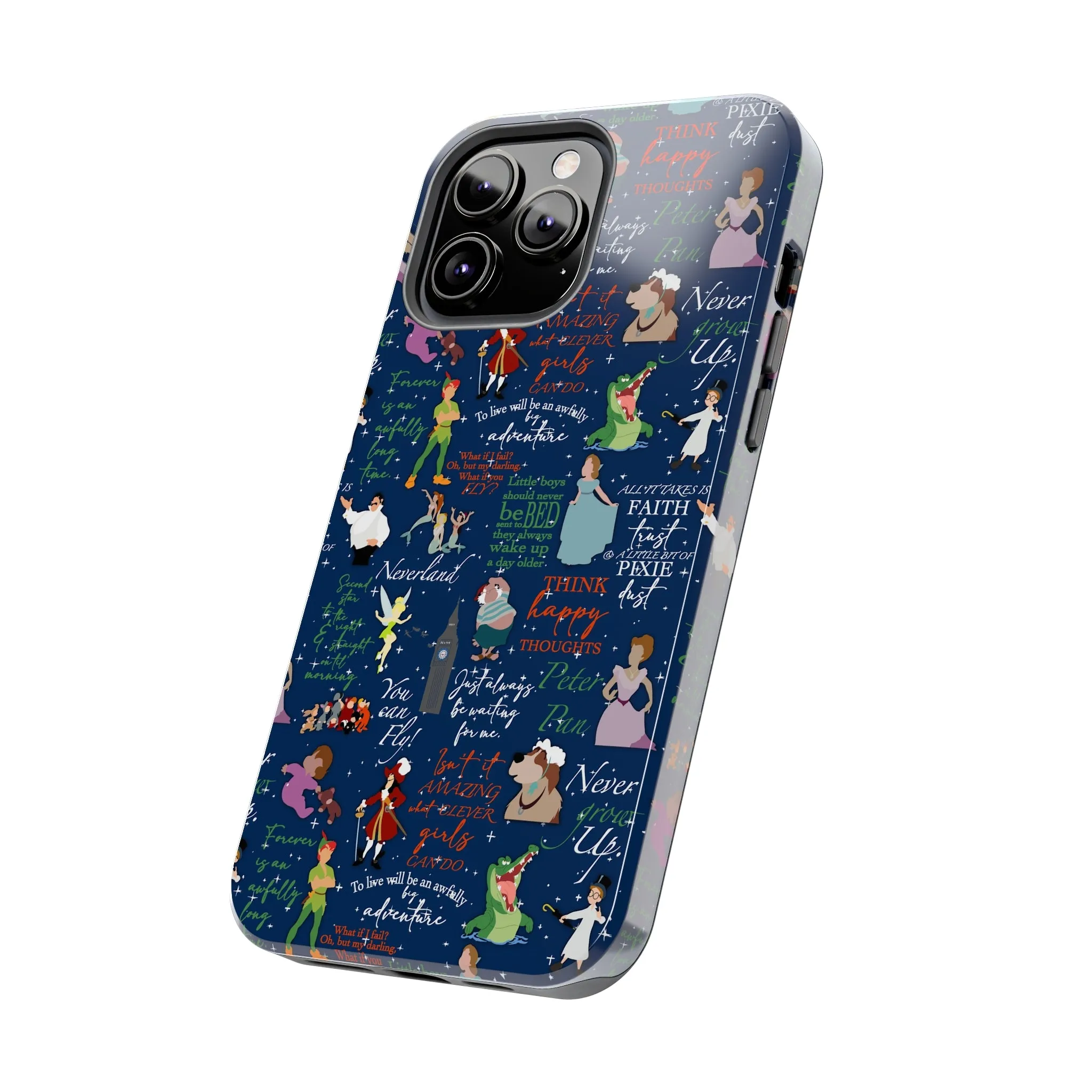 Pan Neverland Inspired Phone Case Gift Inspired Fan Art Iphone