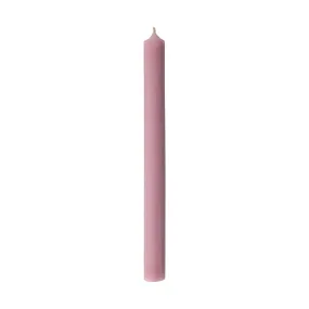 Pastel Rose Dinner Candle