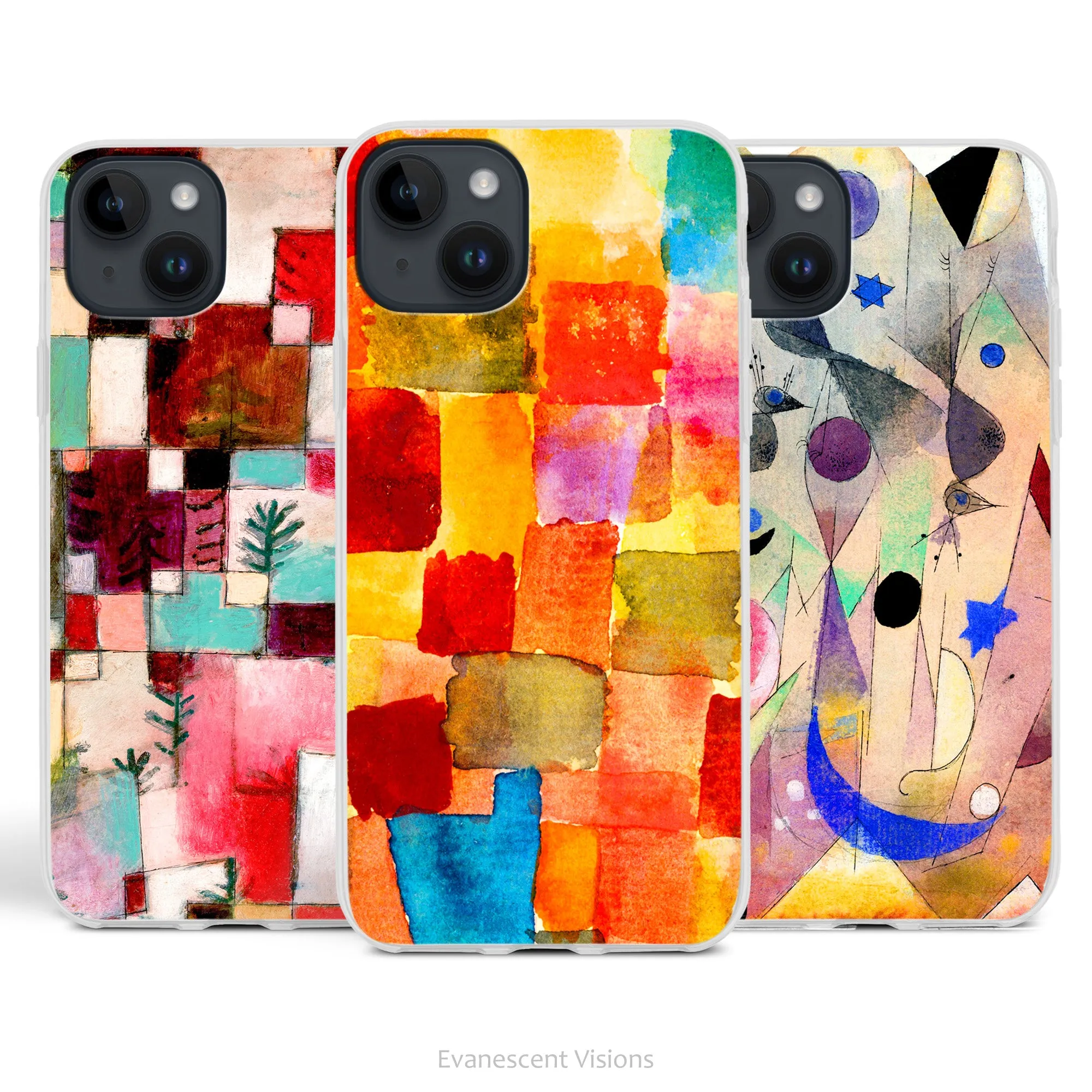 Paul Klee Colourful Abstract Art Phone Case for iPhones