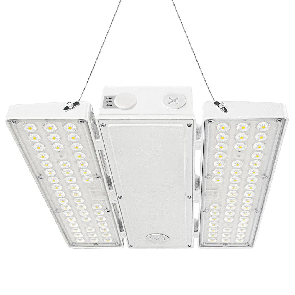 PAVO II LED Bay Light - 155W/130W/115W - 23,250 lumens - 120-277V - 5000K - 400W Metal Halide Equal