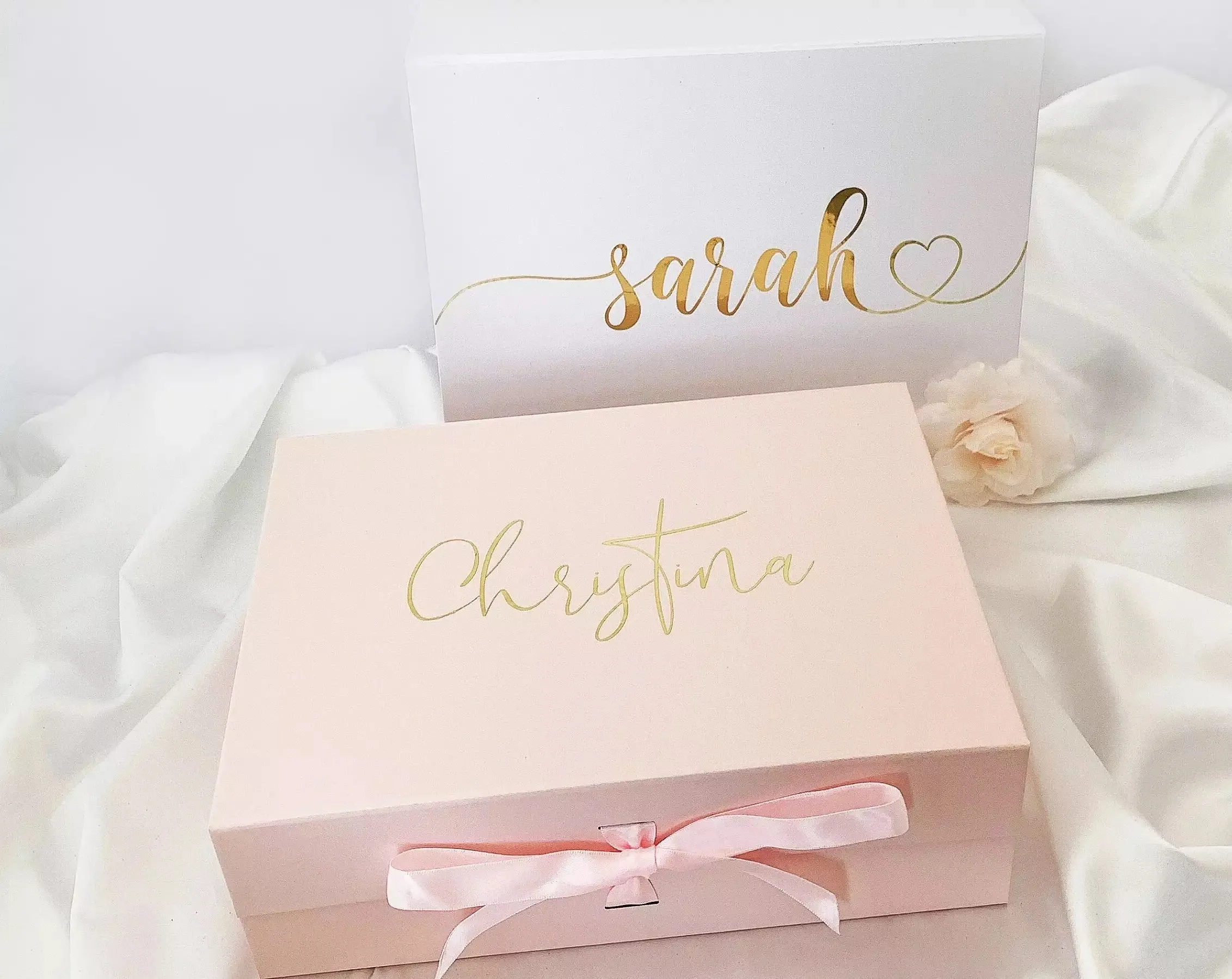 Personalized Luxury Gift Box - White