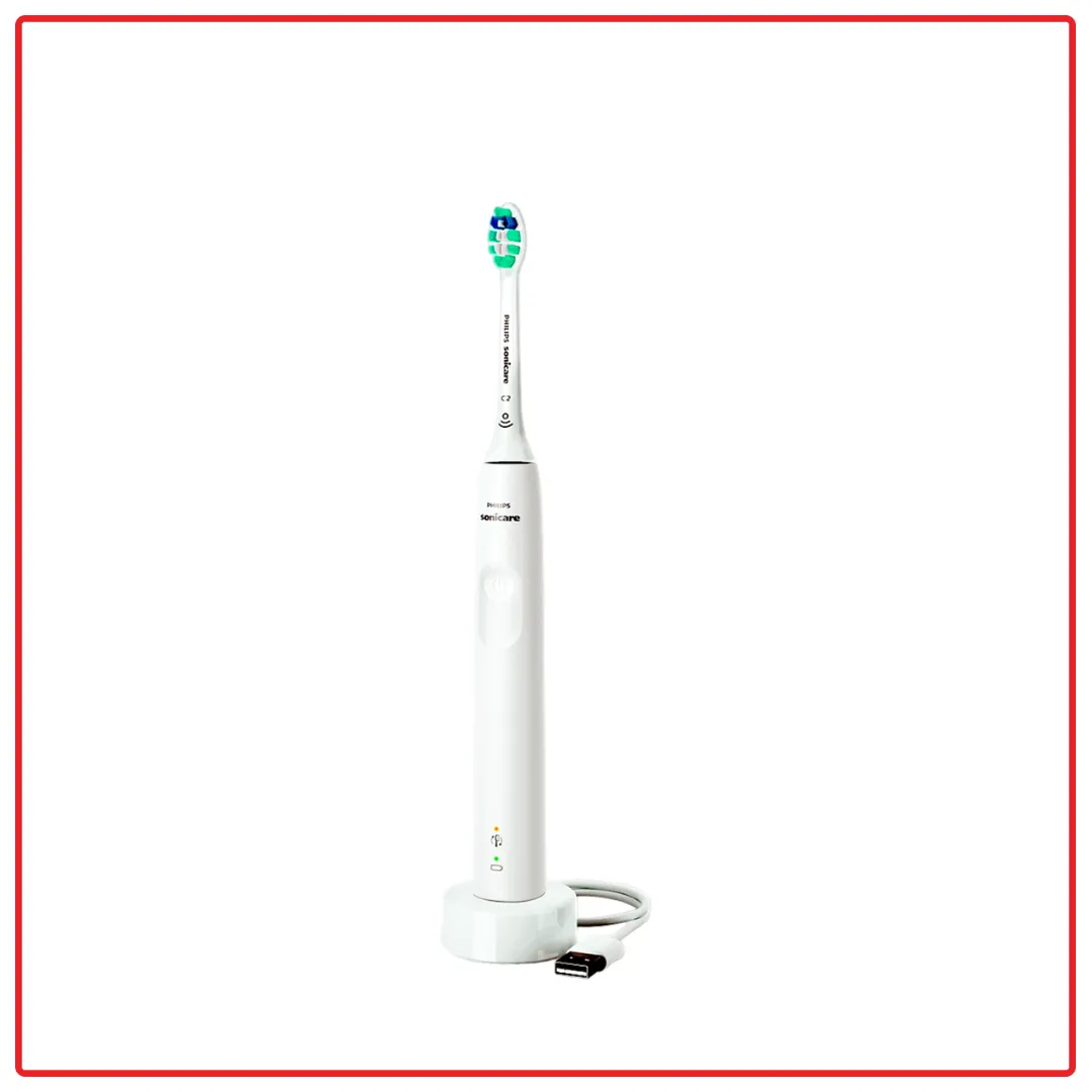 Philips HX3671 (White) Series 3000 Sonic Electric Toothbrush