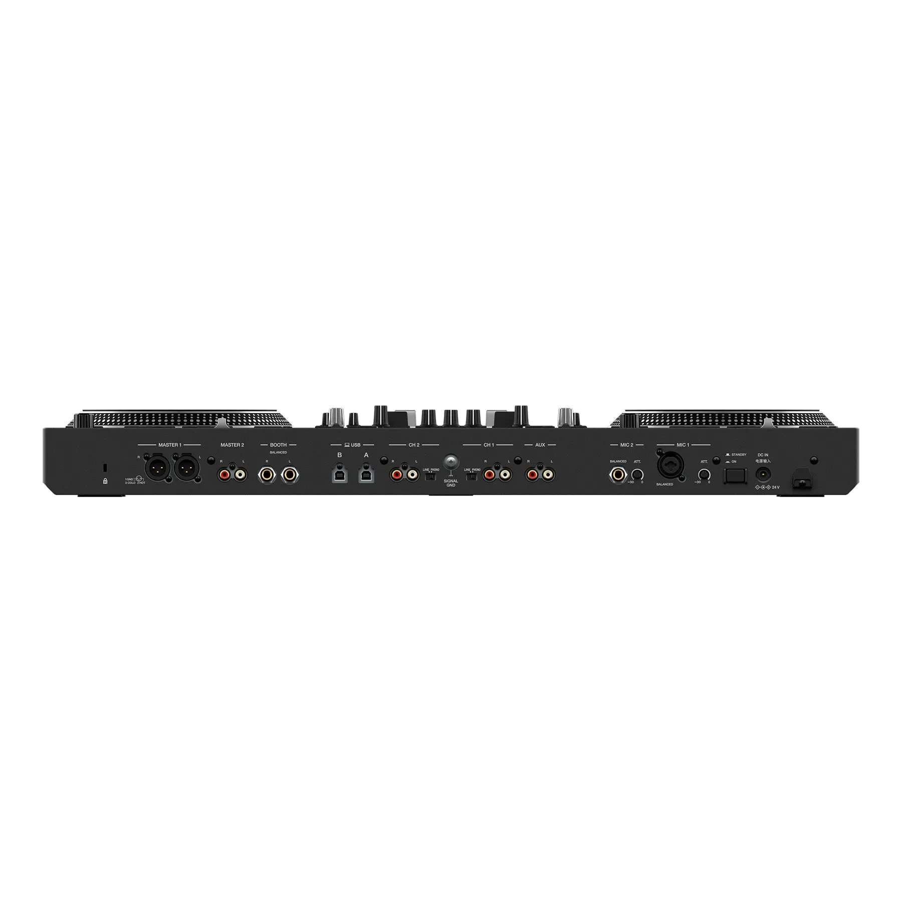 Pioneer DJ DDJ-REV7 Scratch-style 2-channel Professional DJ Controller for Serato DJ Pro (Open box, New some damage on outer box)