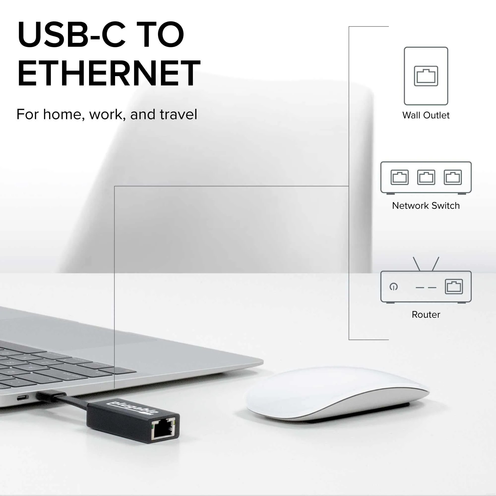 Plugable USB-C to Gigabit Ethernet Adapter