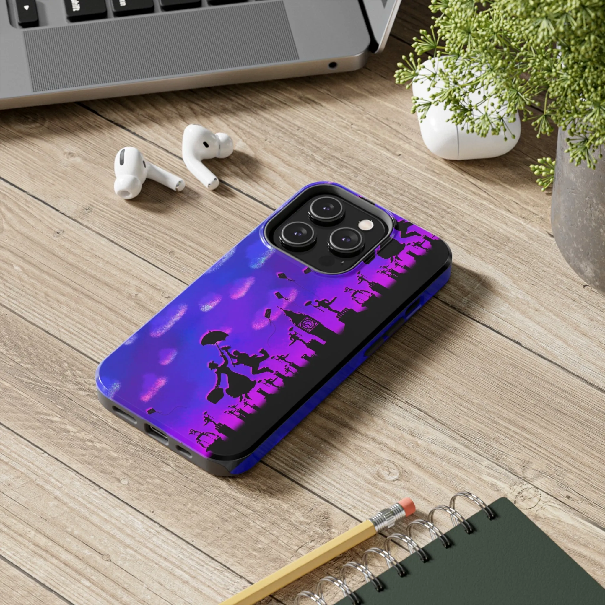 Poppins Border Ride Phone Case Gift Inspired Fan Art Movie