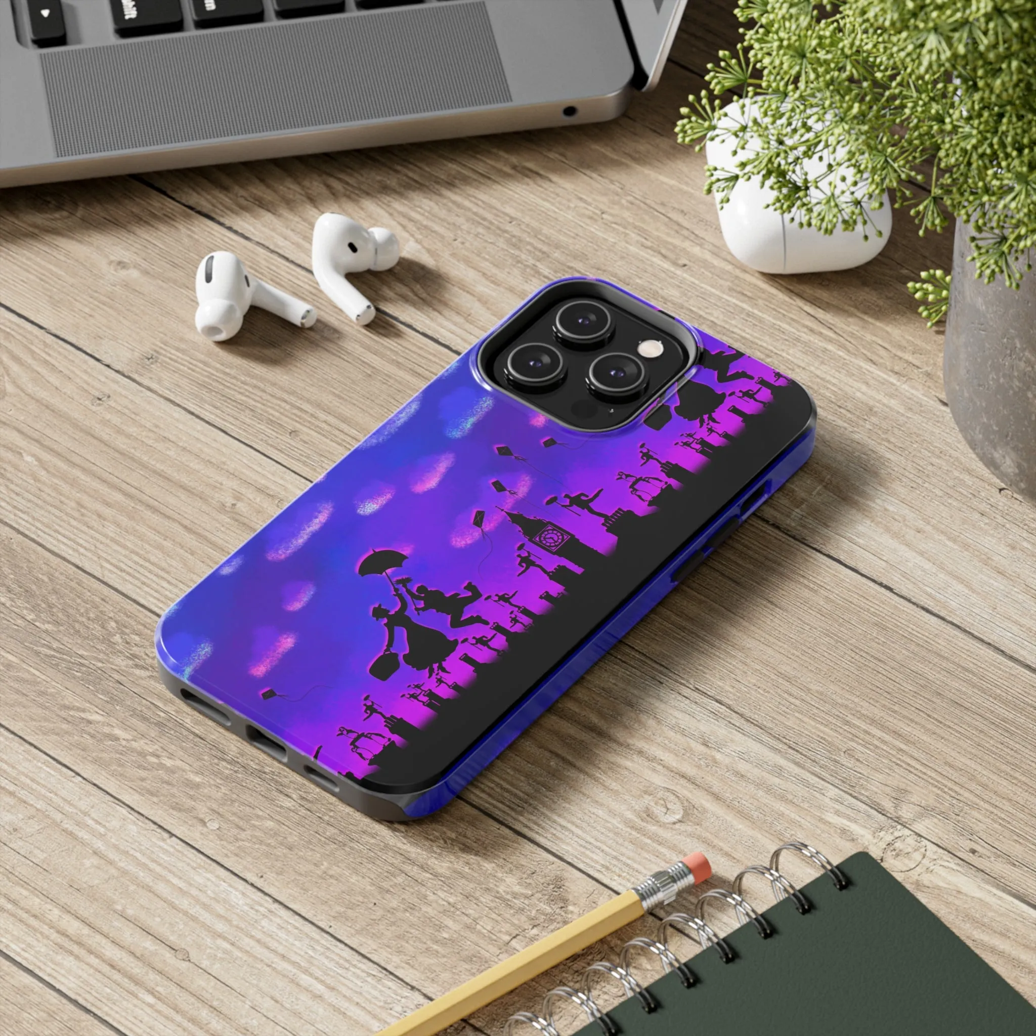 Poppins Border Ride Phone Case Gift Inspired Fan Art Movie