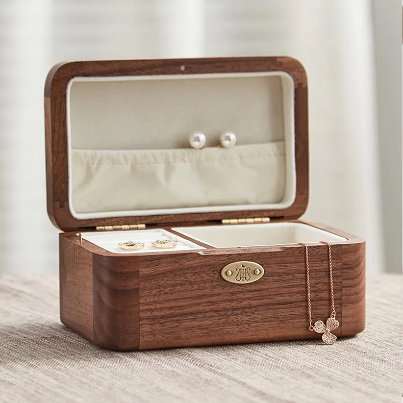 Premium Happy Together Wooden Music Box with Jewelry Box (Tune: Happy Together)