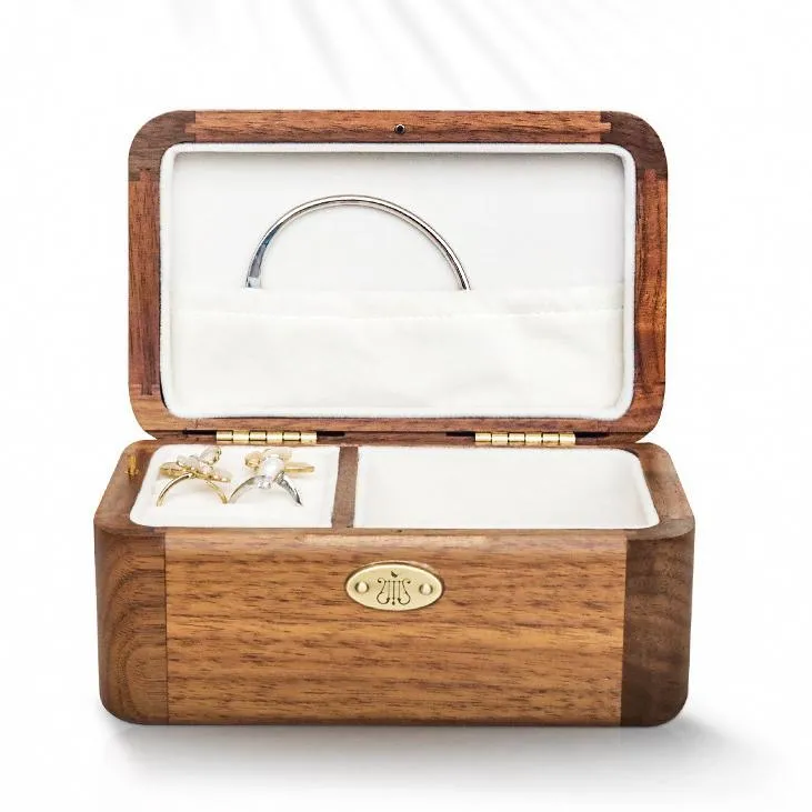 Premium Happy Together Wooden Music Box with Jewelry Box (Tune: Happy Together)