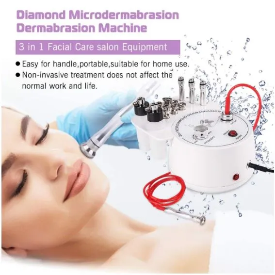 Professional Series 3 in 1 Diamond Microdermabrasion & Hydro-Exfoliation System