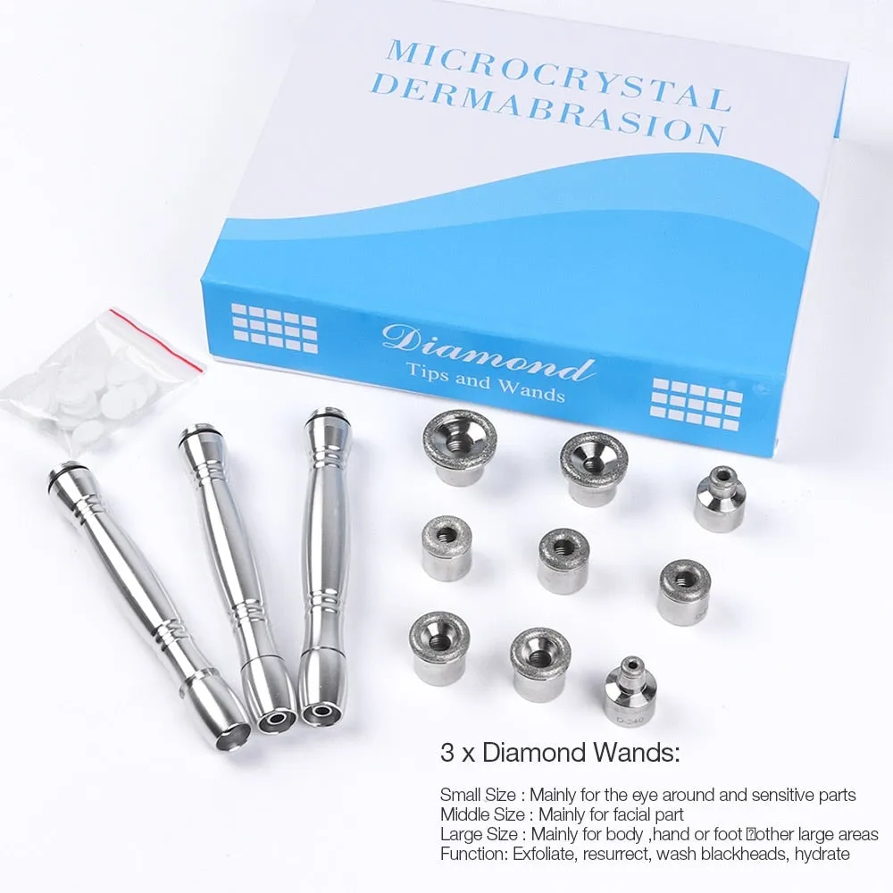 Professional Series 3 in 1 Diamond Microdermabrasion & Hydro-Exfoliation System