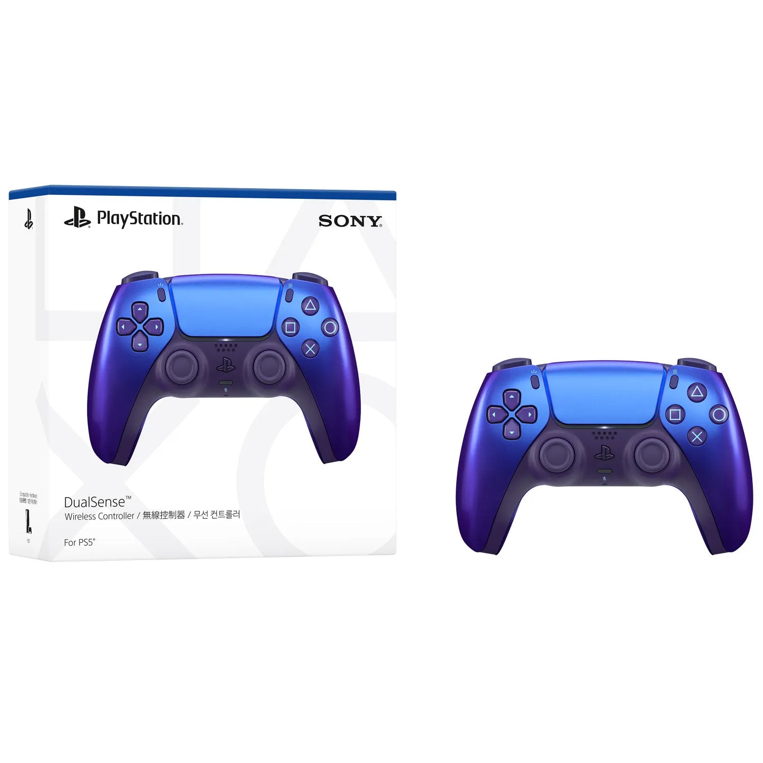 PS5 Official Sony DualSense Wireless Controller (Chroma Indigo)   1 Year Warranty by Sony Singapore