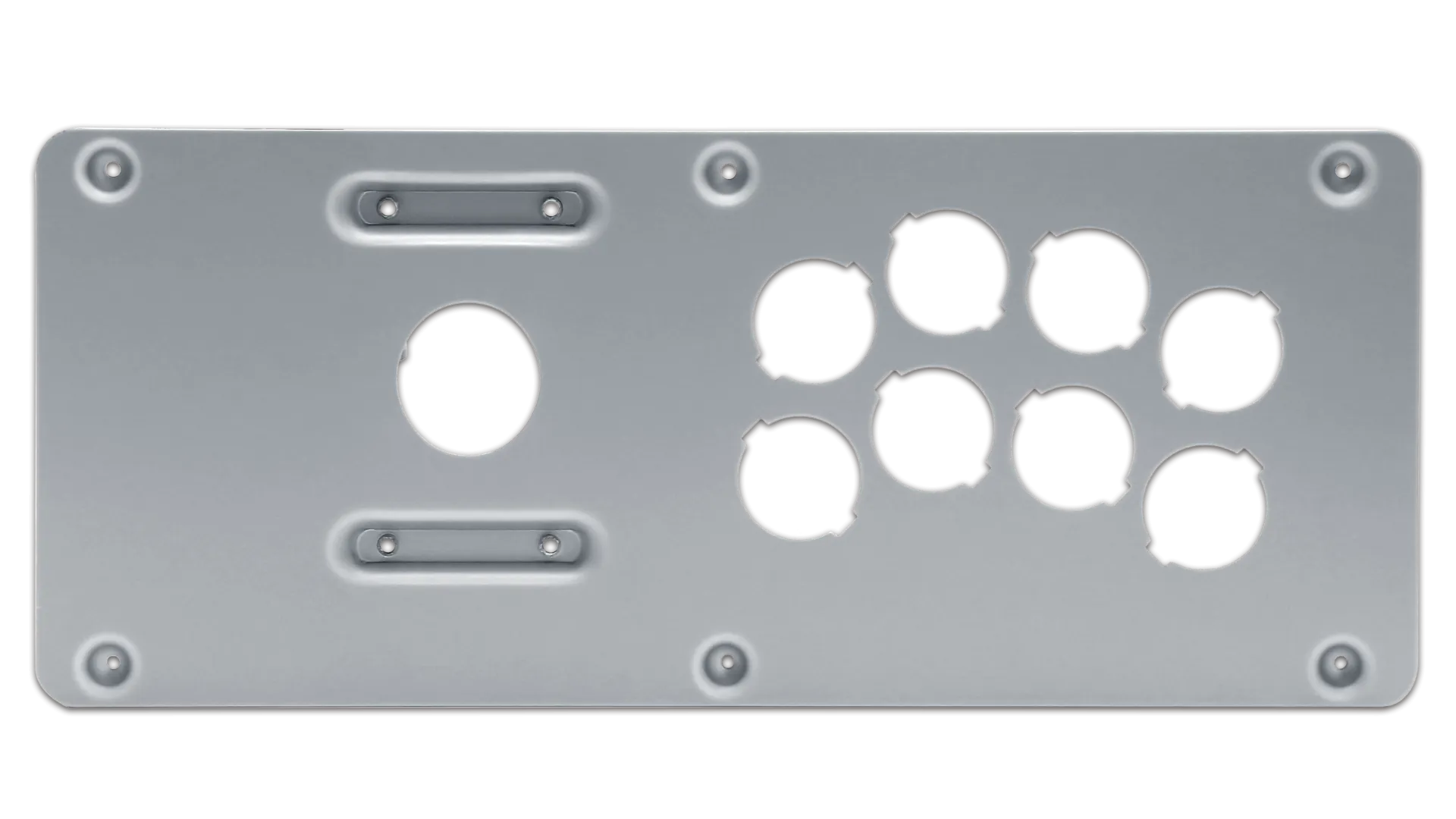 QANBA Obsidian Conversion PLEXI / METAL SUPPORT Bottom Kit for NOIR Layout [CHOOSE TYPE]