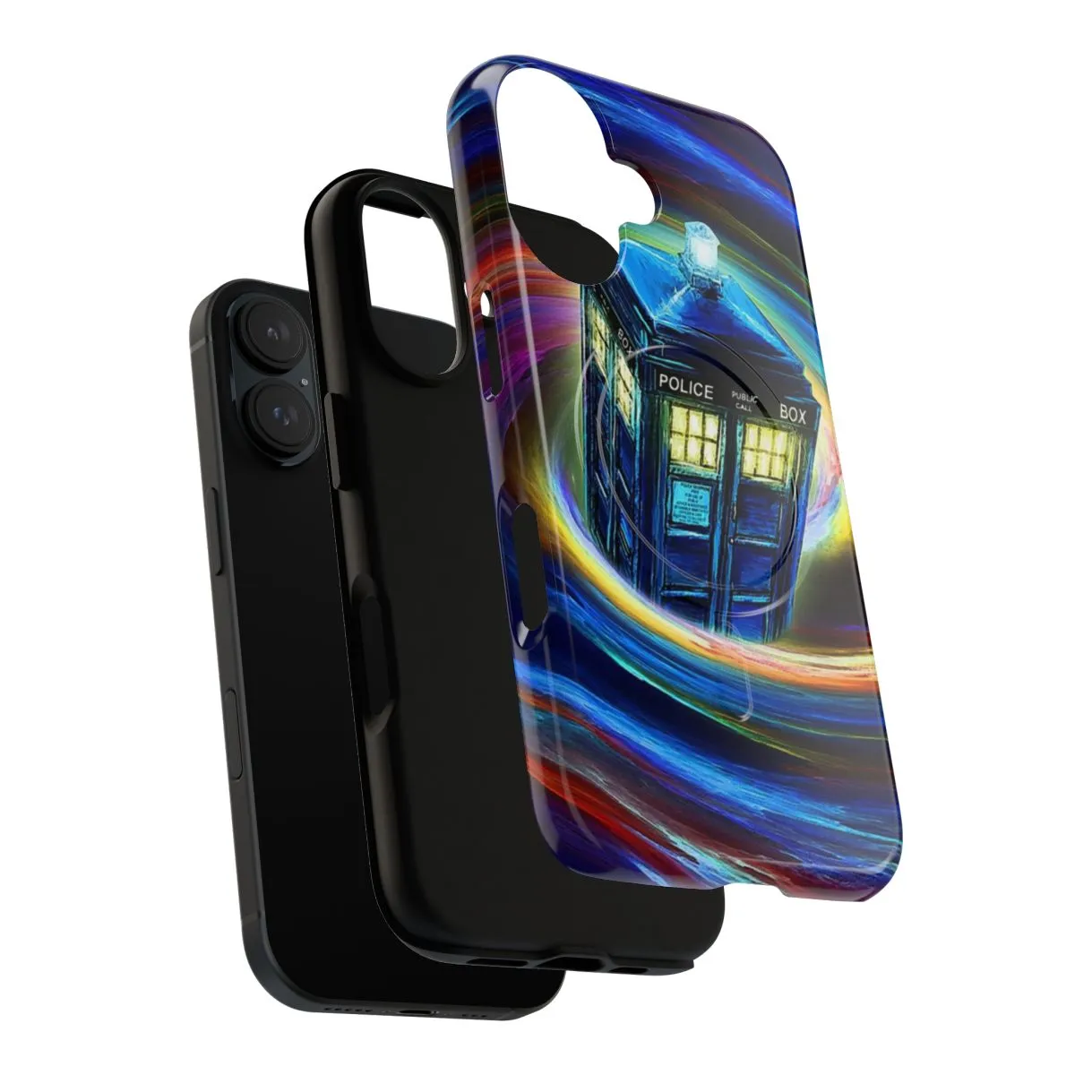 "Galactic Vortex Magnetic Protective Phone Cases"