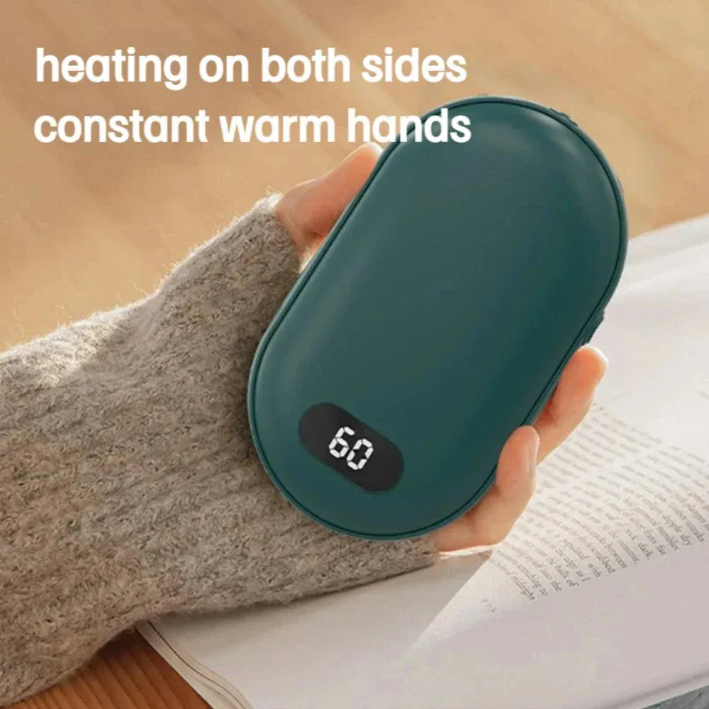 Rechargeable Double Sided Two Speed Hand Warmer