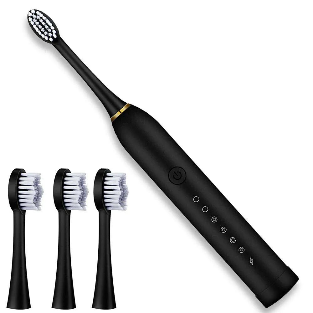 Rechargeable Electric Toothbrush Brush Heads Toothbrushes for Adults Kids Ultrasonic