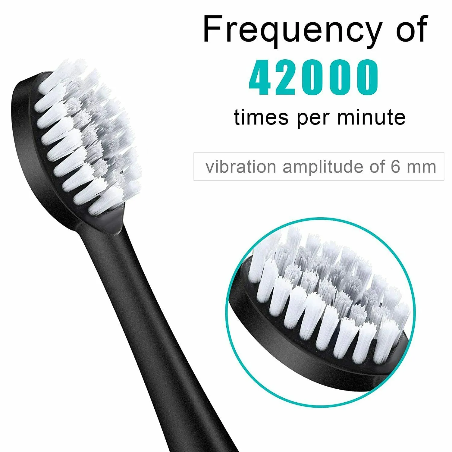 Rechargeable Electric Toothbrush Brush Heads Toothbrushes for Adults Kids Ultrasonic