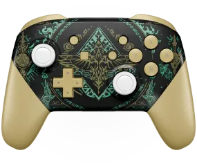 ROYAL BLACK TOTEM NINTENDO PRO CUSTOM CONTROLLER