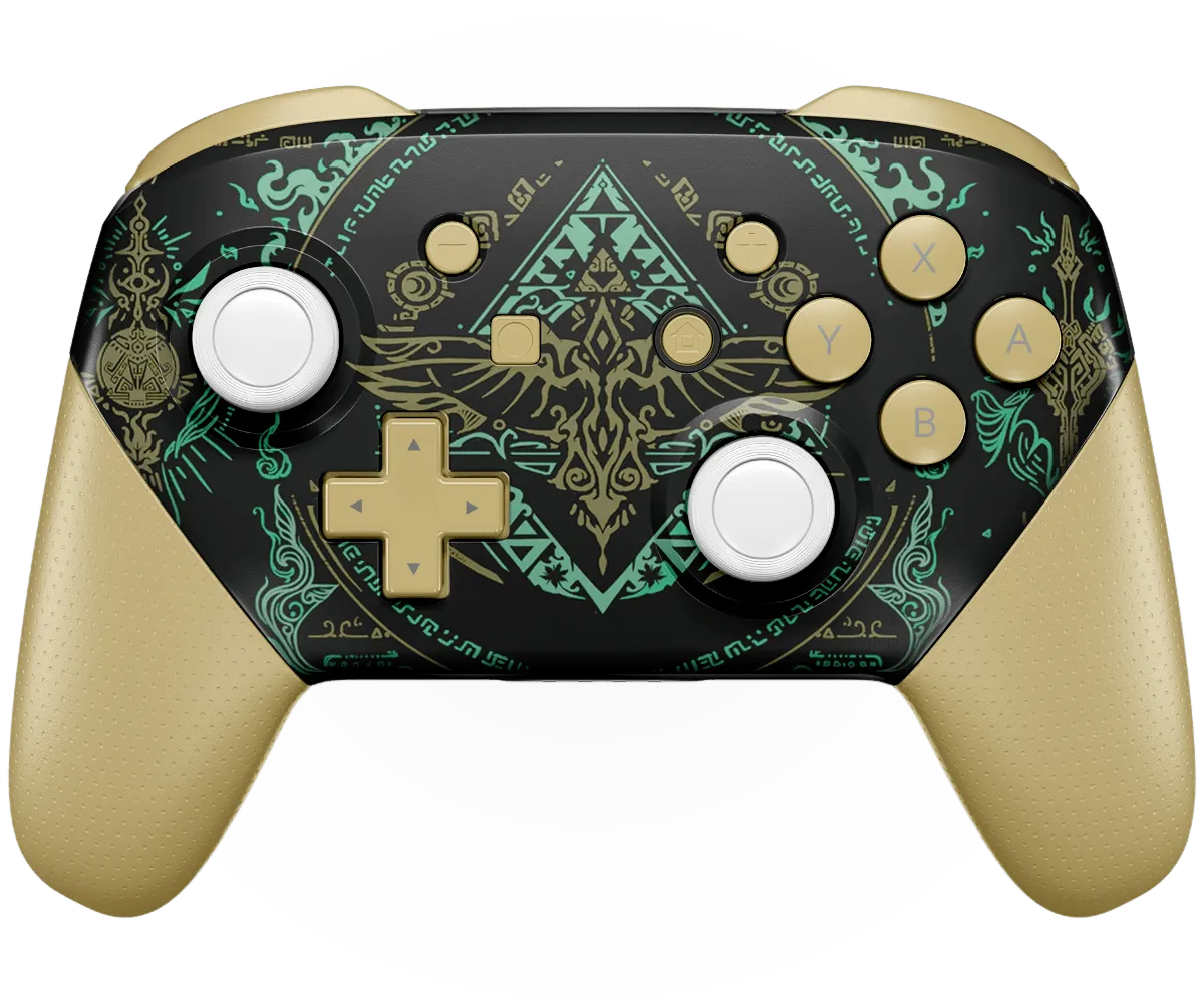 ROYAL BLACK TOTEM NINTENDO PRO CUSTOM CONTROLLER