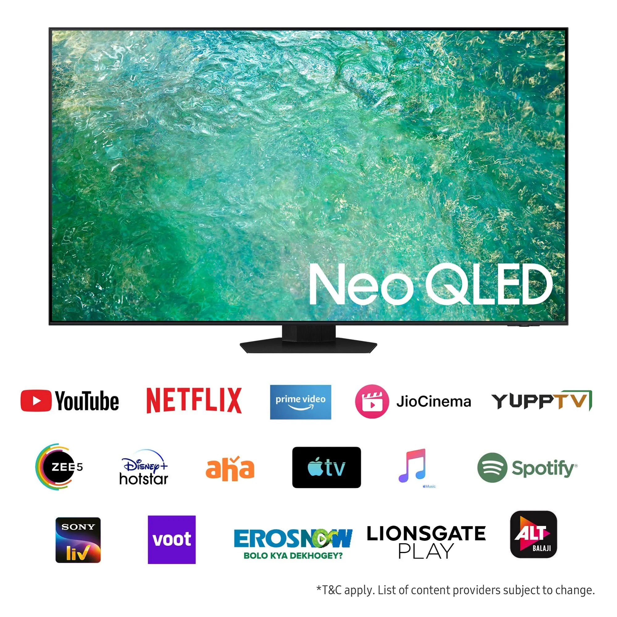 Samsung 163 cm (65 inches) 4K Ultra HD Smart Neo QLED TV QA65QN85CAKLXL (Titan Black)