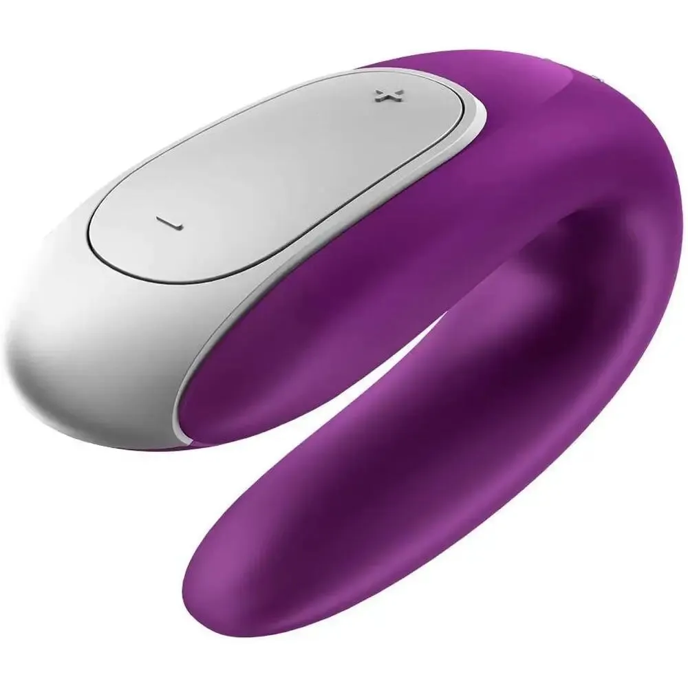 Satisfyer Pro Silicone Purple Rechargeable Clitoral Vibrator with Remote