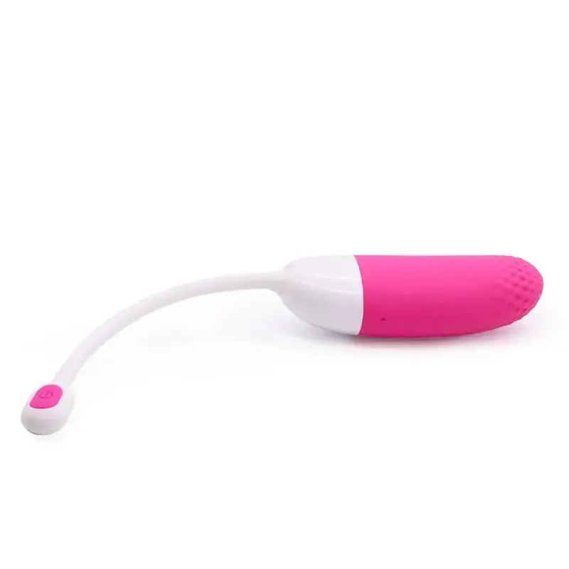 Silicone Pink Rechargeable Mini Clitoral Vibrator with Remote