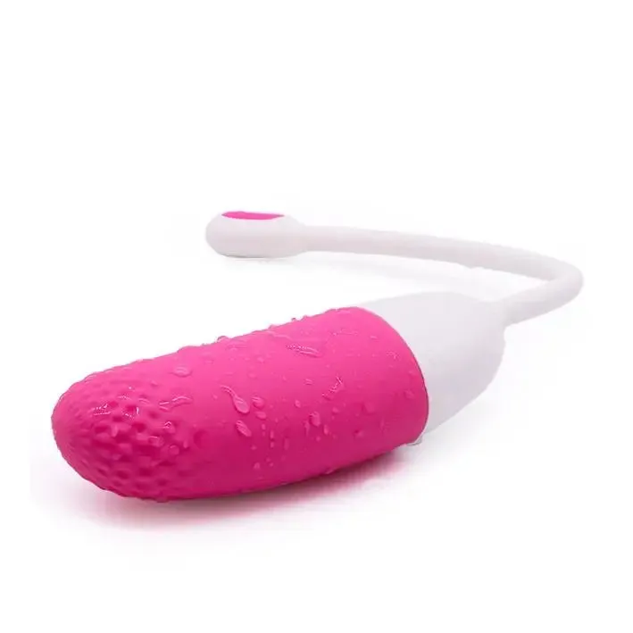 Silicone Pink Rechargeable Mini Clitoral Vibrator with Remote