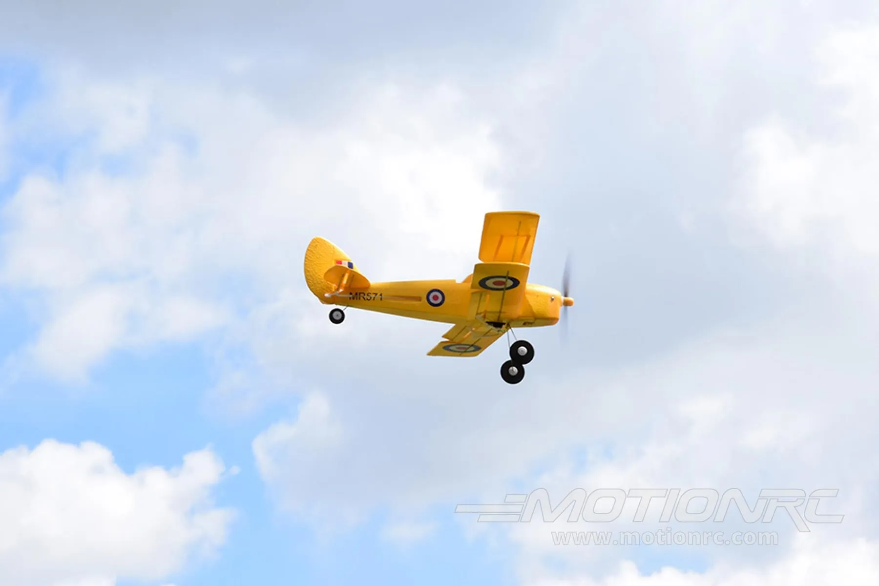 Skynetic Tiger Moth EPP with Gyro 360mm (14.1") Wingspan - RTF