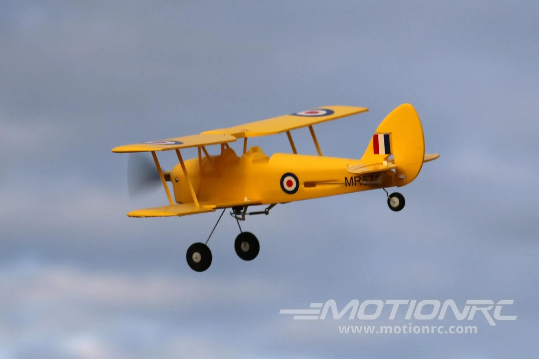 Skynetic Tiger Moth EPP with Gyro 360mm (14.1") Wingspan - RTF