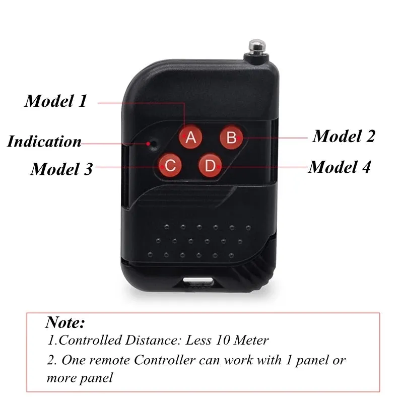 Solar Alarm Lamp with PIR Motion Sensor 433Mhz Remote Controller 120DB Security Alarm Siren Strob