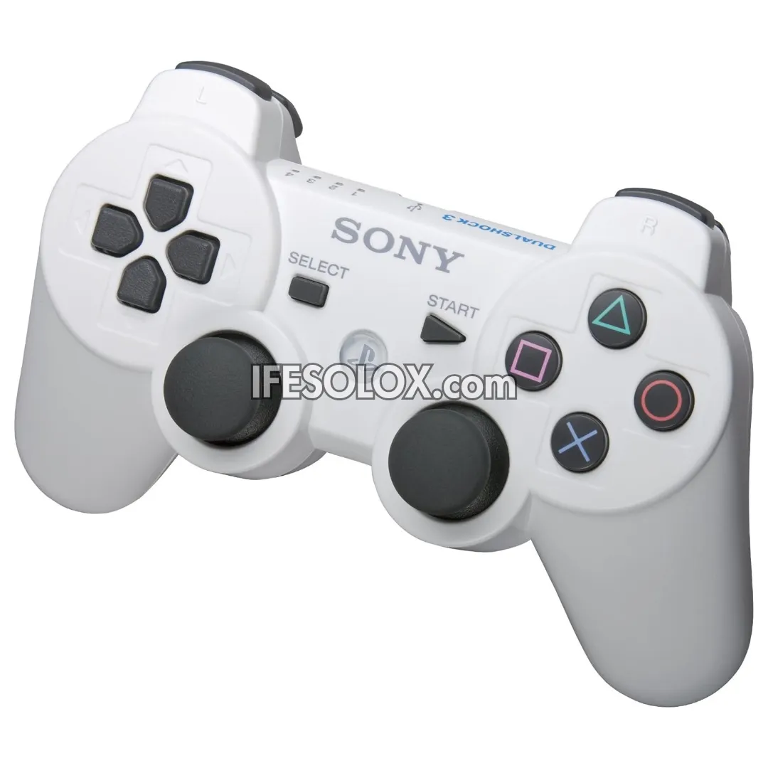 Sony PS3 DualShock 3 Game Controller (White) - Brand New