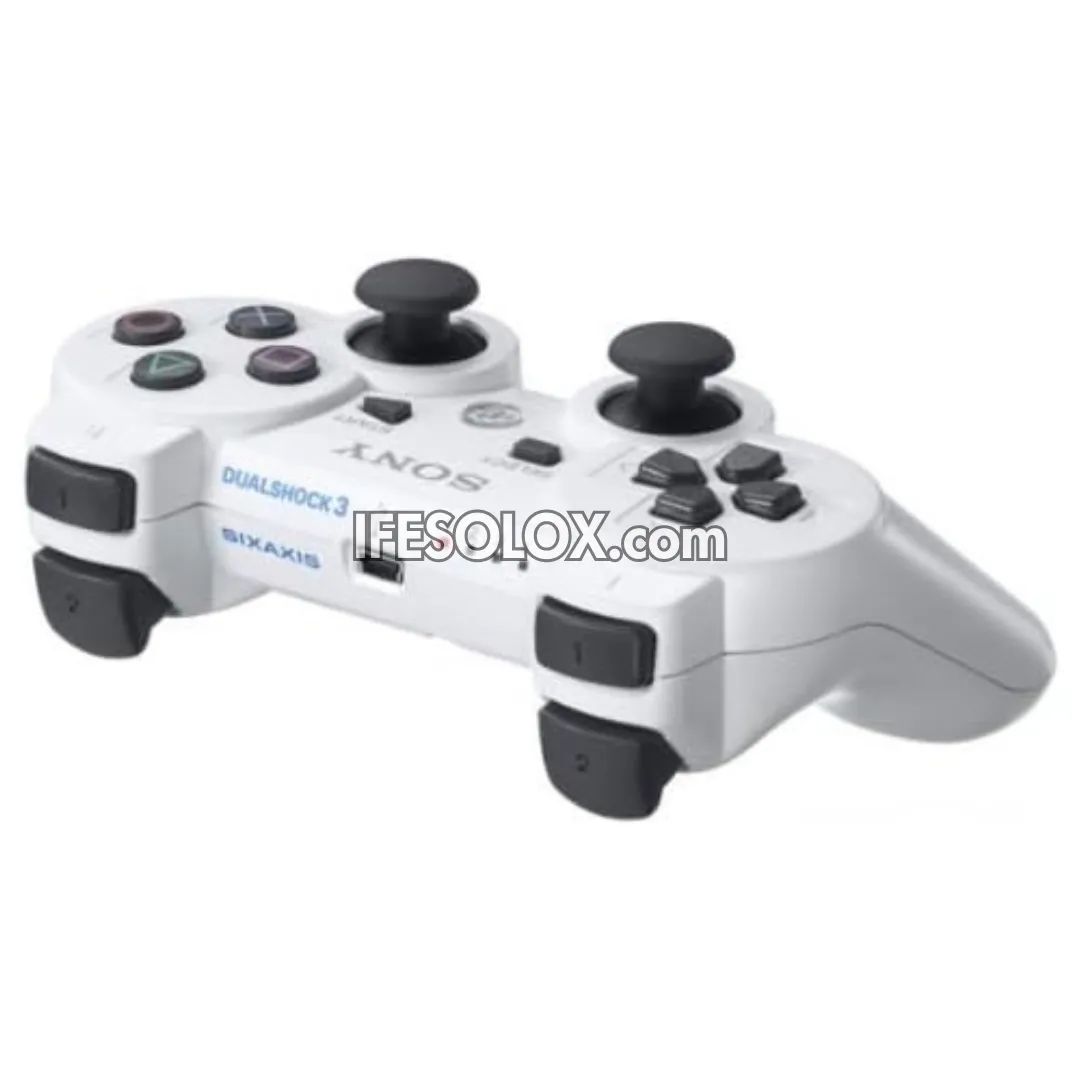 Sony PS3 DualShock 3 Game Controller (White) - Brand New