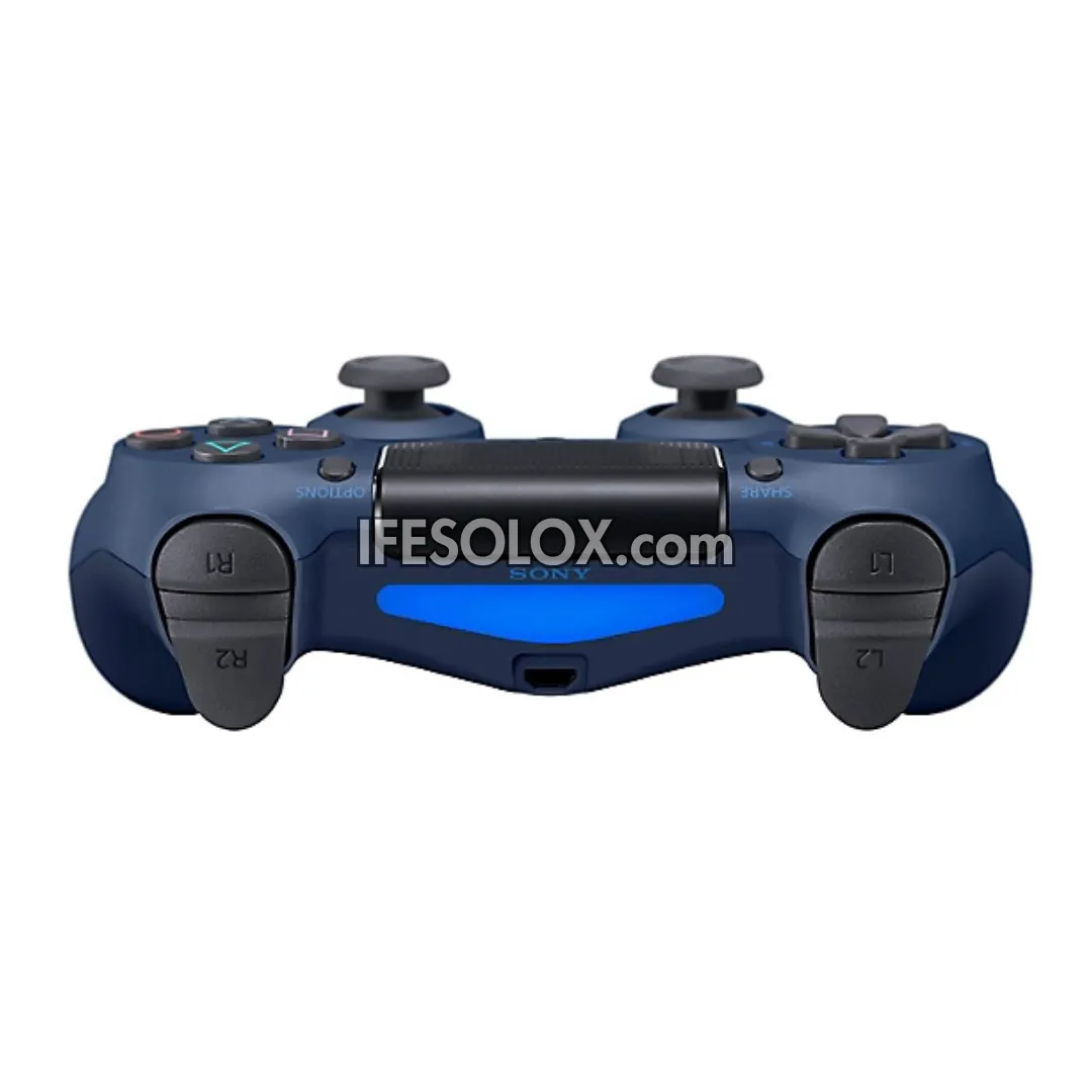 Sony PS4 DualShock 4 Game Controller for PS4, PC, Smartphones and Gadgets (Navy Blue) - Brand New