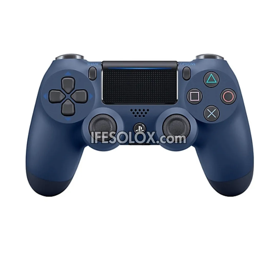 Sony PS4 DualShock 4 Game Controller for PS4, PC, Smartphones and Gadgets (Navy Blue) - Brand New