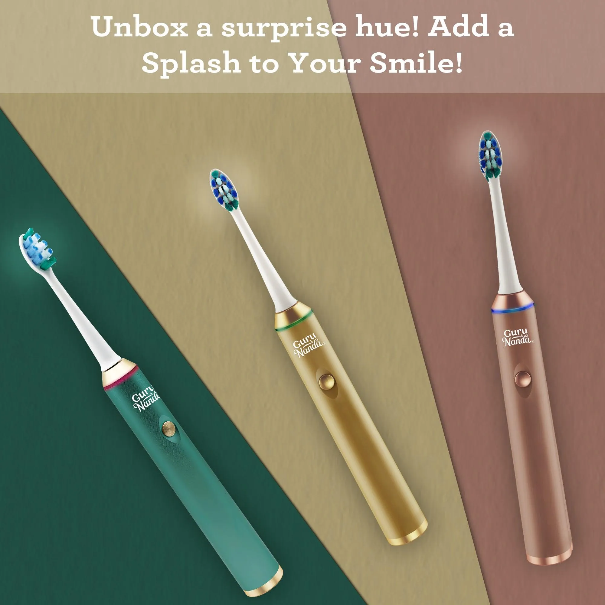 Steel Sonic Toothbrush - Rose Gold