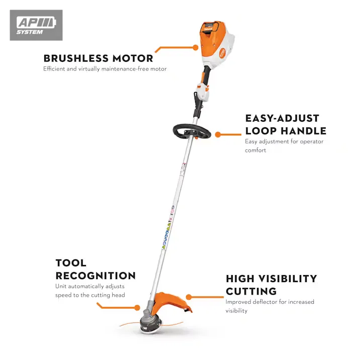 Stihl | FSA 120 R Battery Trimmer | w/AP 300 S Battery & AL 500 Charger (FSA120R-AP300S-AL500-COMBO)