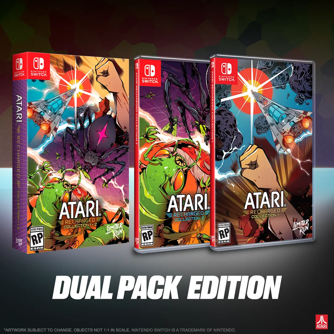 Switch Limited Run #168 & #169: Atari Recharged Collection 1   2 Dual Pack Edition