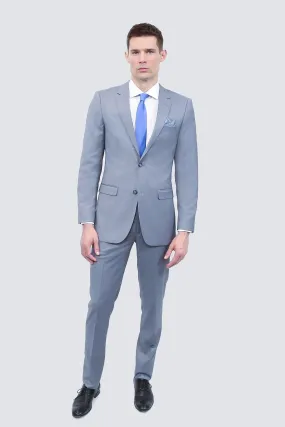 Tailor's Stretch Blend Suit | Shark Grey Modern or Slim Fit