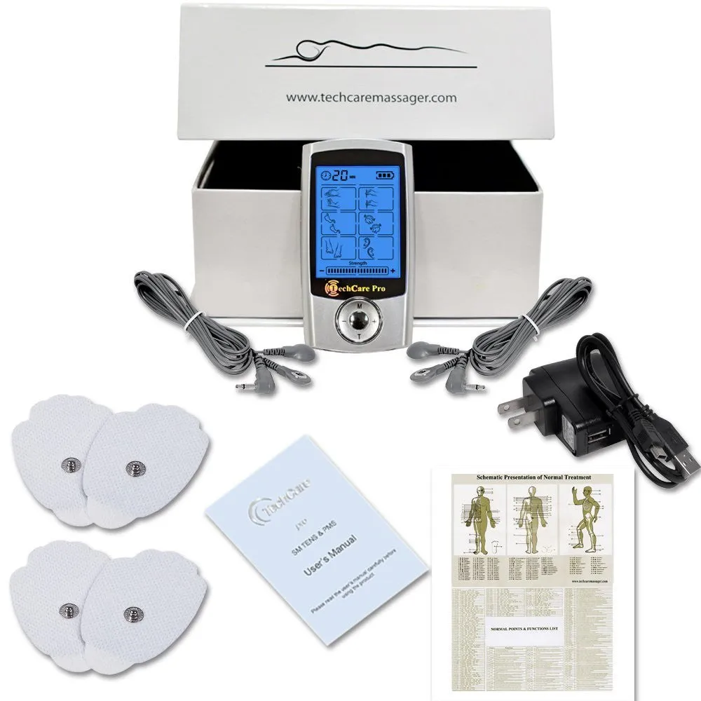 TechCare Pro 24 Tens Unit Modes 20   Belt   6 Patches