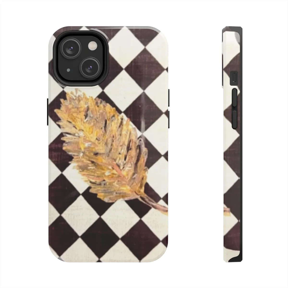 The Golden Leaf Diamond Tough Phone Cases, Case-Mate