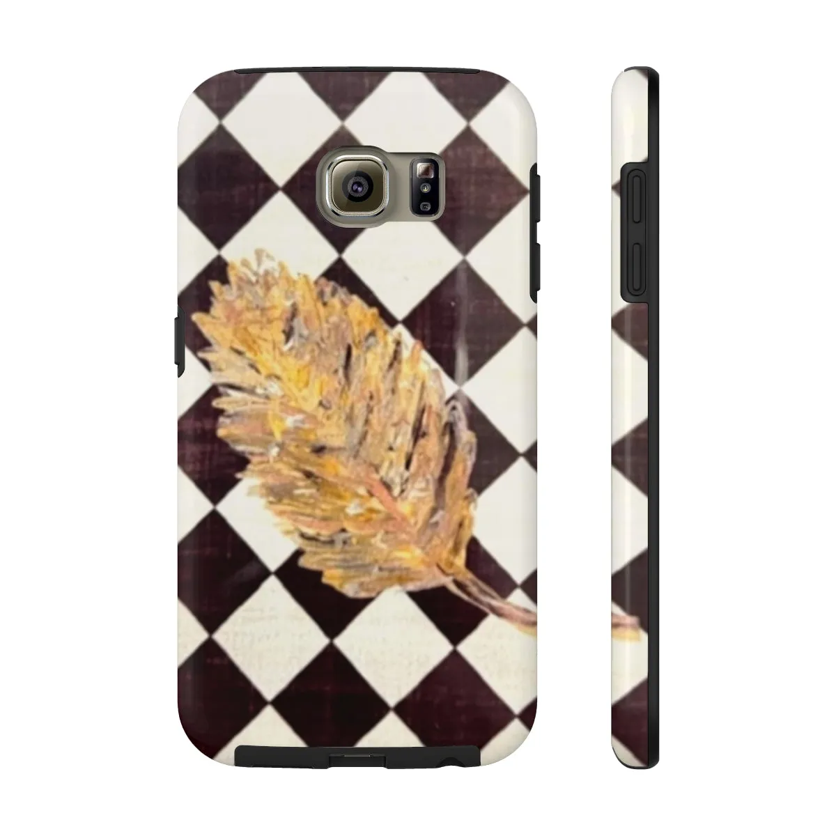 The Golden Leaf Diamond Tough Phone Cases, Case-Mate