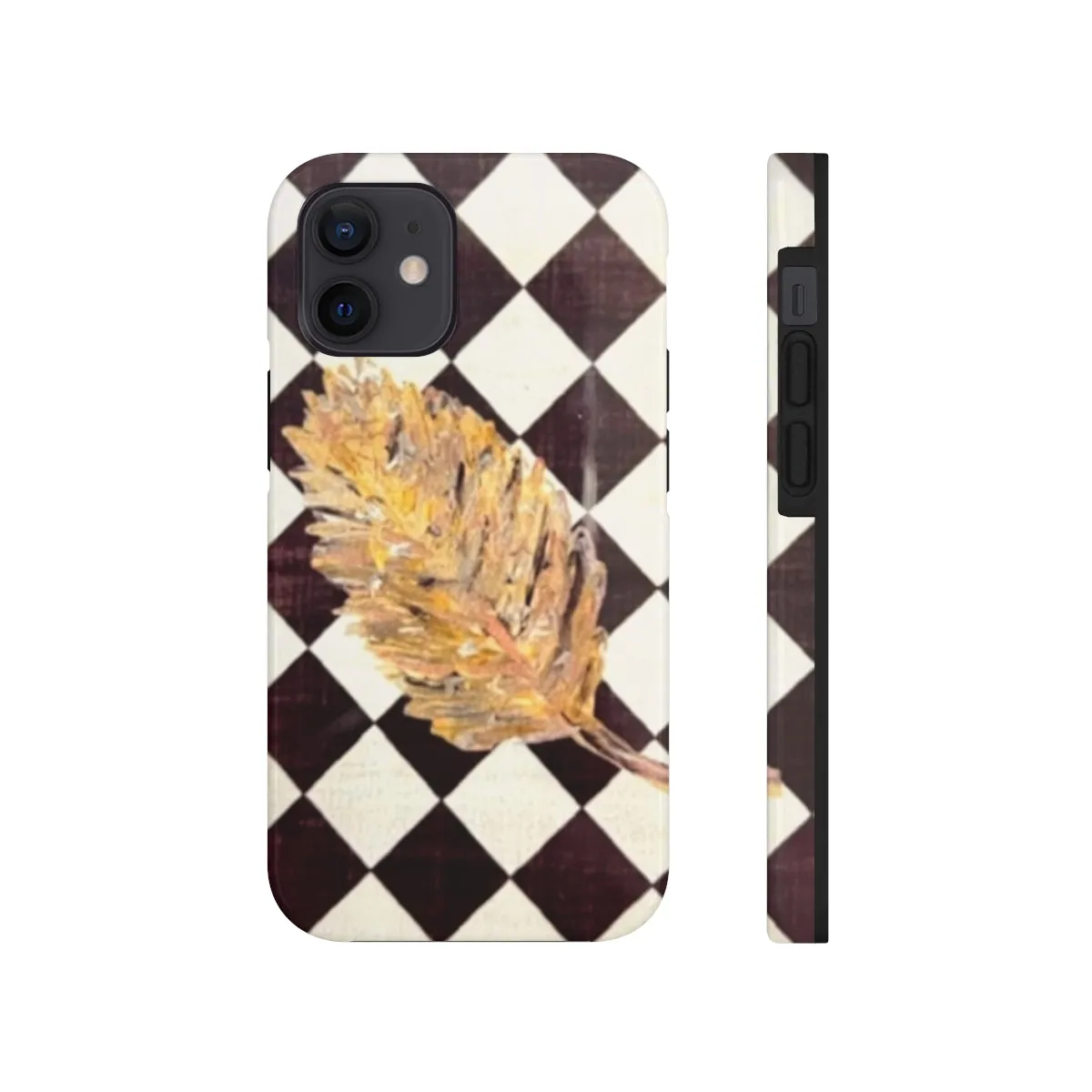 The Golden Leaf Diamond Tough Phone Cases, Case-Mate